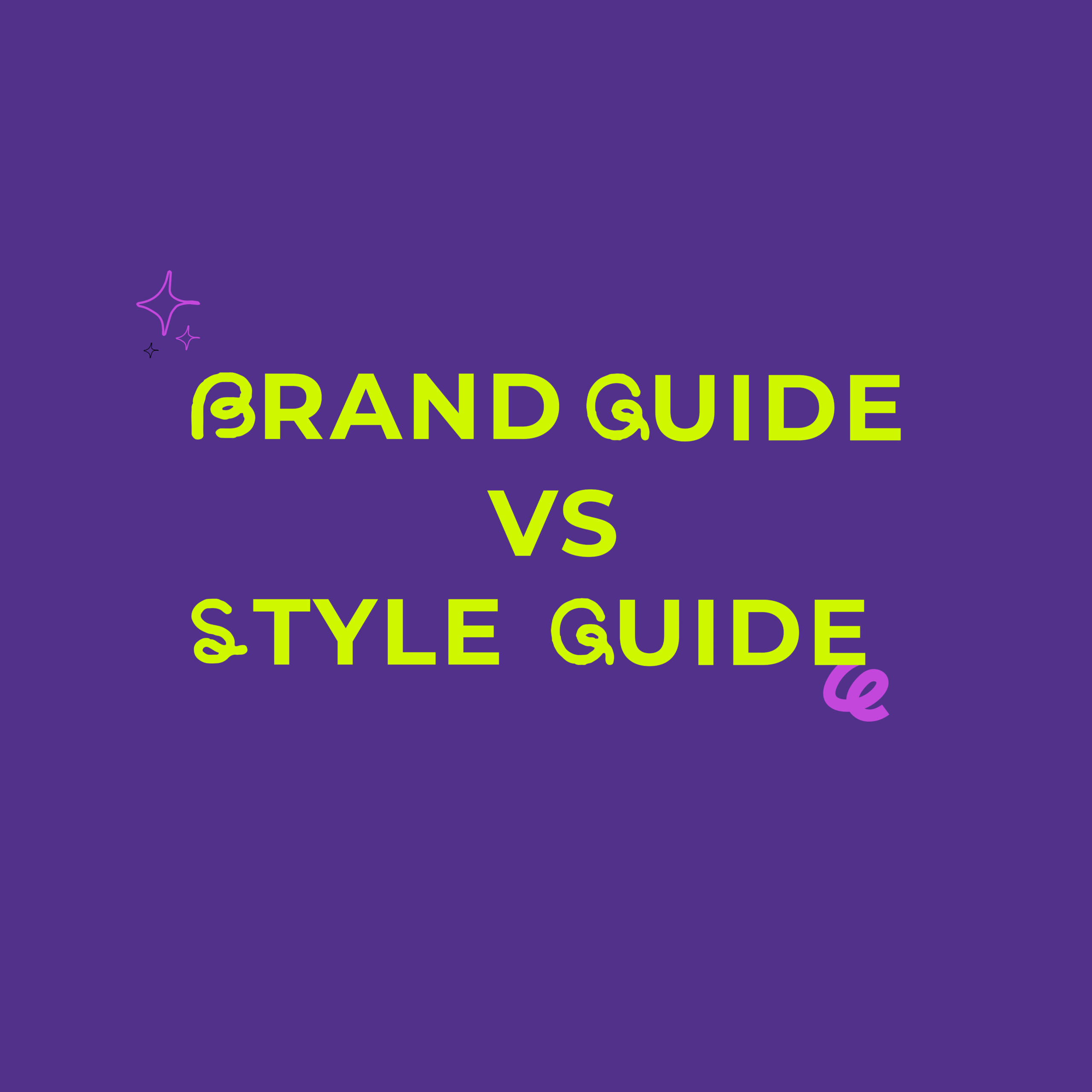 Brand Guide Vs Style Guide​: Know the Difference